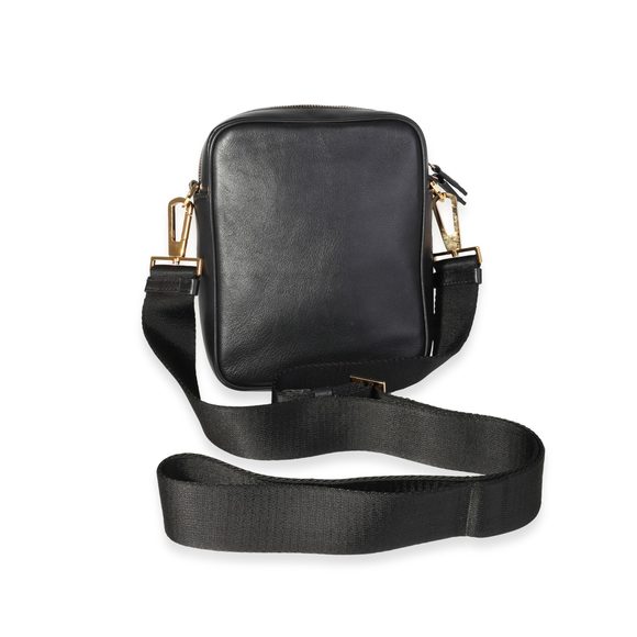 Versace Black Leather La Medusa Mini Crossbody - Picture 3 of 7